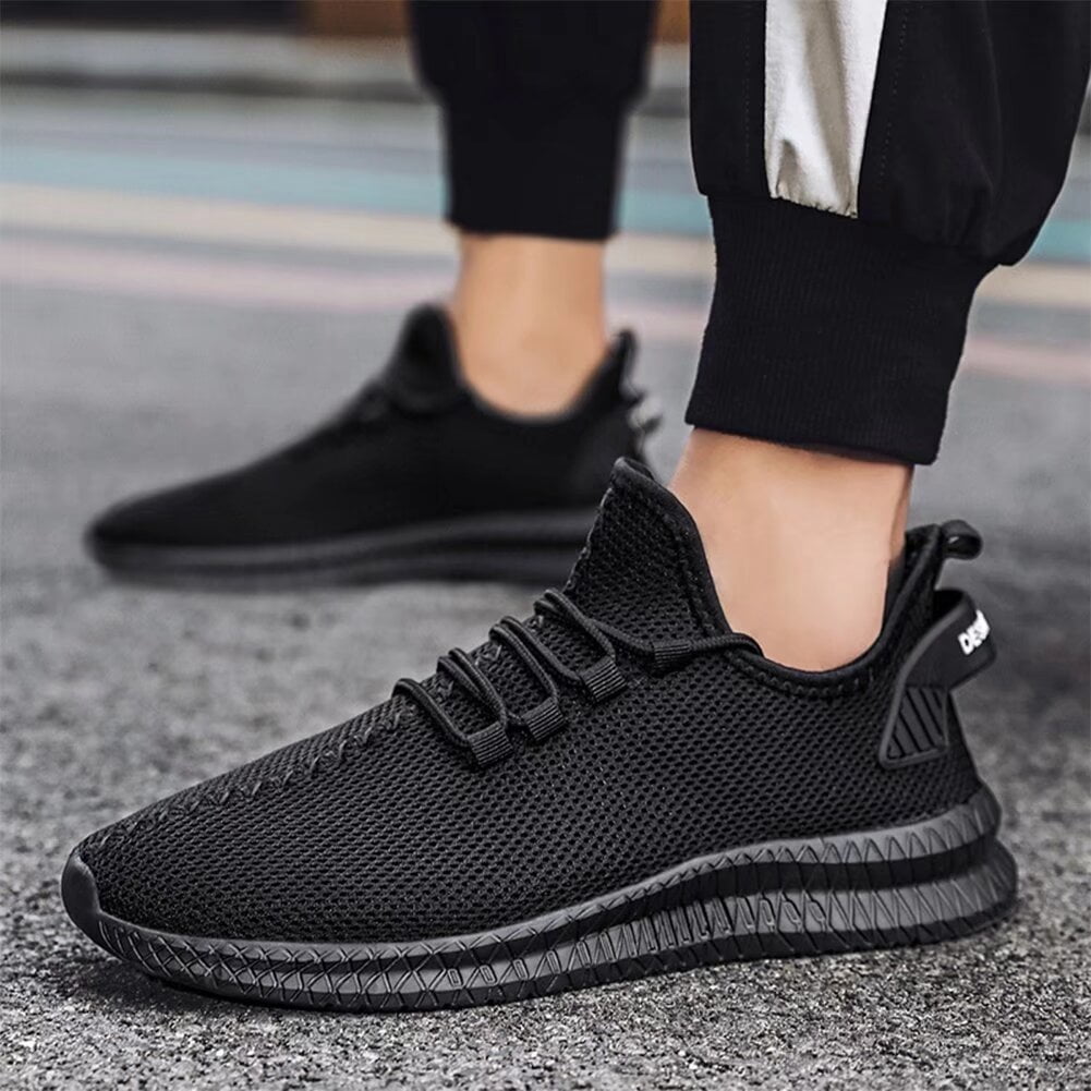 HOBIBEAR Running Shoes Men Fashion Sneakers Casual Walking Shoes Sport Athletic Shoes Lightweight Breathable Comfortable