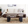 thumbnail image 3 of Furniture of America Jinny Table Basse Moderne en Noyer Foncé, 3 of 3