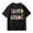 Z46 Black, variant on Glisme Toddler Girls Back To School Tees Letter Print Short Sleeve Crew Neck Fall Comfortable Girls T-Shirt Size 3-4 Years Black