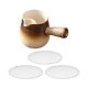 thumbnail image 1 of Tetera de cerámica de 500 ml, tetera de porcelana para hervir agua caliente con filtro de té para Estilo B, 1 of 9