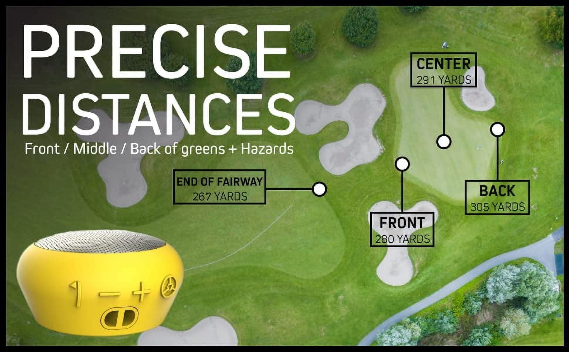 TecTecTec TEAM8 S Golf GPS Bluetooth Speaker - Smart Audible GPS