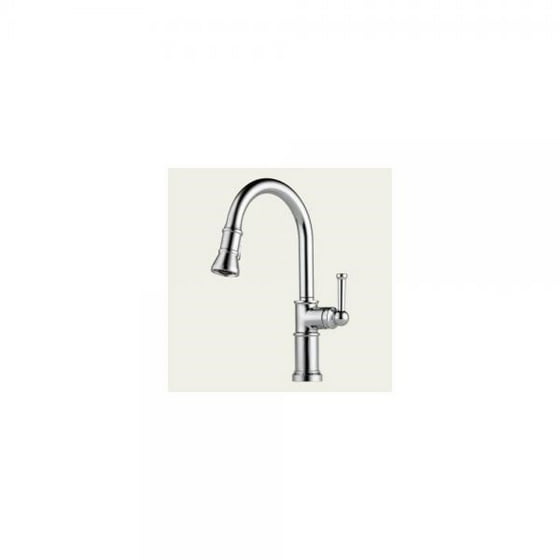 Brizo 63025lf Pullout Spray High Arc Kitchen Faucet With Magnedock