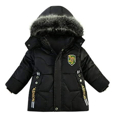 

Clothes Coat Children Jacket Boy Warm Jacket Hooded Fashion Coat Winter Kids Boys Coat&jacket