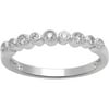 Diamond Accent Sterling Silver Anniversary Band