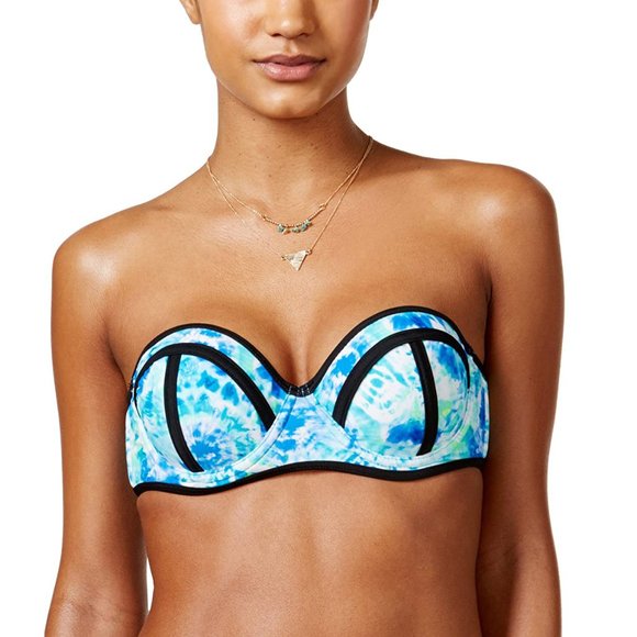 push up tie dye bikini