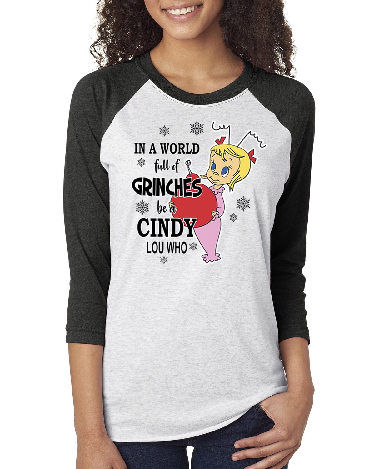 cindy lou who women's shirt