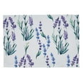 thumbnail image 3 of Saro Lifestyle Lavender Print Placemat (Set of 4), 3 of 5