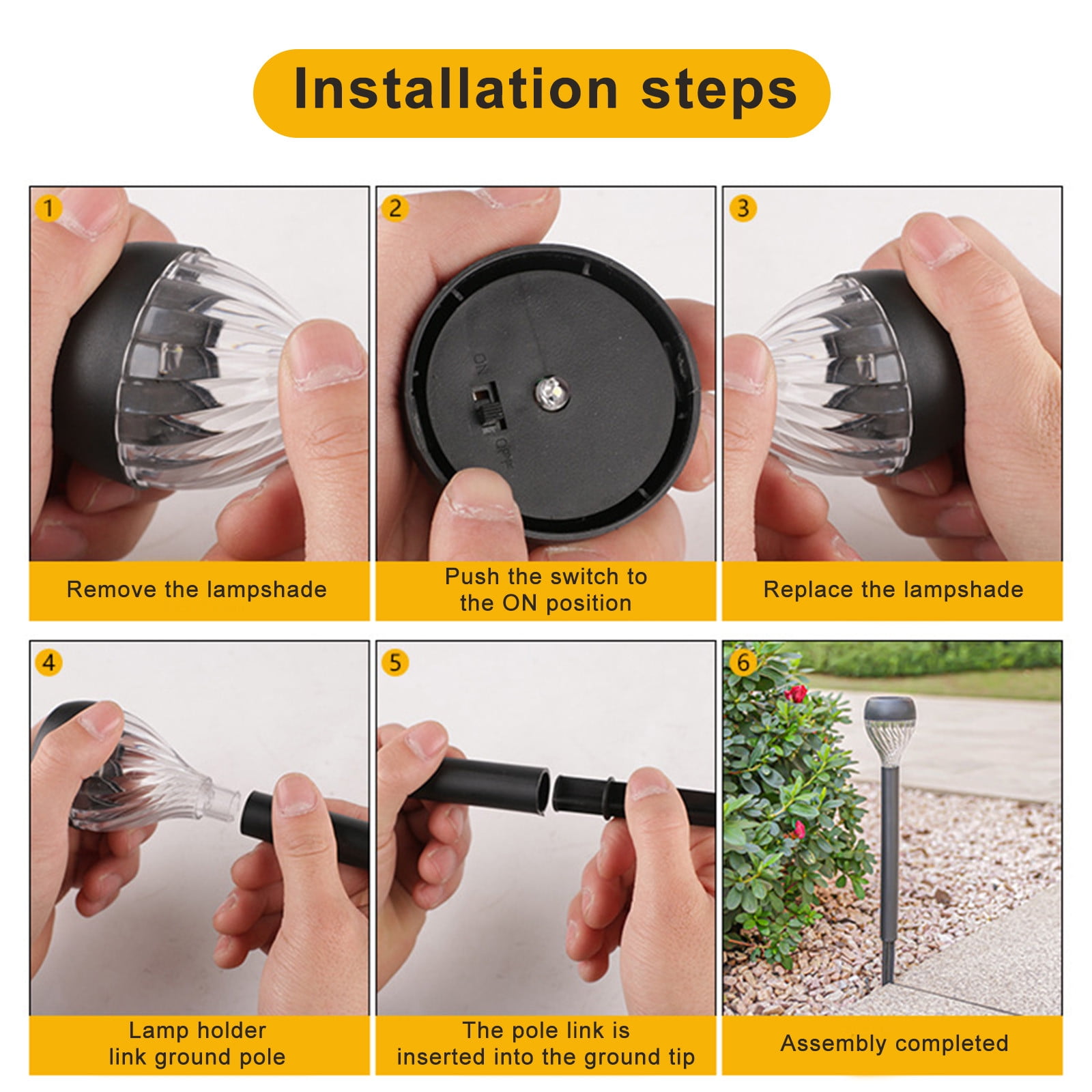 Solar Garden Lights 10 Pack under $5! Kadlawus Solar Garden Lights Outdoor, 10 Pack Solar Powered LED Pathway Lights, Waterproof Solar Stake Lights for Yard Patio Walkway