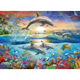 thumbnail image 1 of Puzzle Ravensburger Dolphin Paradise de 300 piezas para niños, 1 of 6