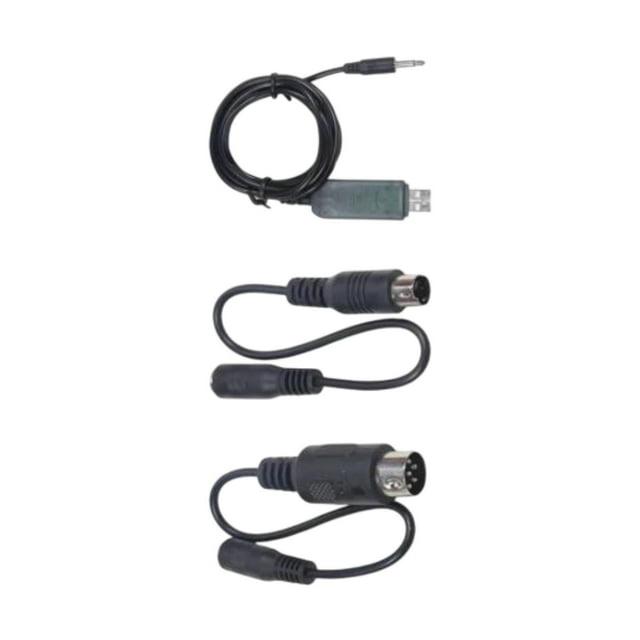 Simulador 3pcs Cable de conexión Cable Adaptador Cable RC Piezas de repuesto Controlador remoto Adaptador RC Cable de simulador USB