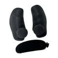 thumbnail image 3 of S SERENABLE 2x Weight Lifting Grips Pads Hand Grips Gym Exercise Anti Slip Workout Grips Black, 3 of 9