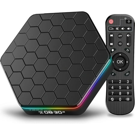 Android TV Box 2023 4GB RAM 64GB ROM, 6K TV Box Android 12.0 4K 6K Wi-Fi 6, T95Z Plus Android TV Box H618 2.4G 5G