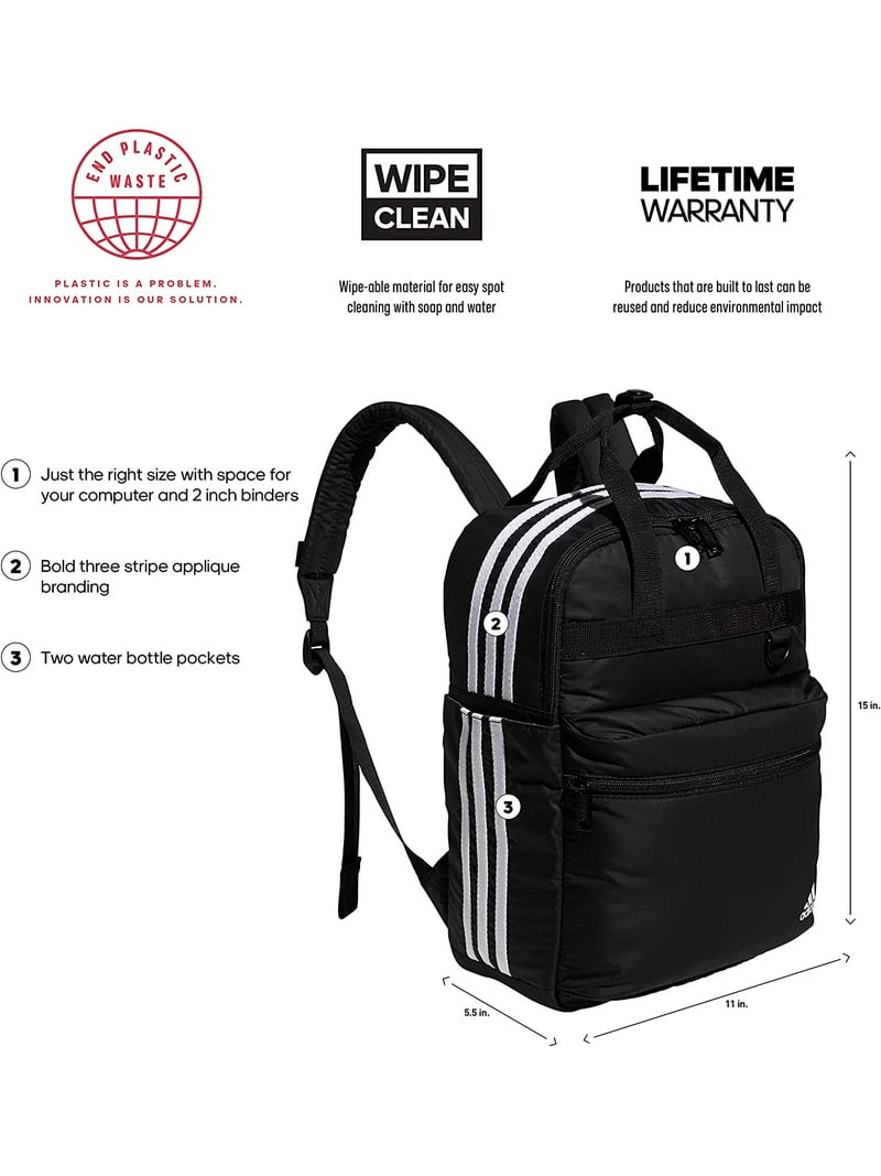 adidas Essentials 2 Backpack - Black/White