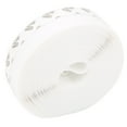 thumbnail image 6 of White 25mm x 5m Silicone Rubber Self-Adhesive Door/Window Sealing Strip - Weatherproof Stripping, 6 of 8