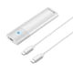 thumbnail image 2 of Estuche SSD M.2 NVMe SATA de protocolos duales para SSD 2280/2260 (Silver SATA NVME CTC) Tmvgtek Para estrenar, 2 of 7
