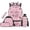 Axolotl Print, variant on Jeiento Galaxy Cat School Backpack for Girls 10-12 17 inch Lightweight Bookbag with Lunch Box, Water Bottle Holder, Pencil Case & Keychain 5-Piece Set Elementary 3rd-6th Grade Back to School Gifts