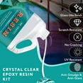 Dr Crafty Epoxy Resin Epoxy Resin Kit Crystal Clear Art Resin