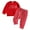 Zsuit02 Red, variant on Gerichy Toddler Kids Baby Boy Fall Outfits Letter Color Block Solid Print Long Sleeve Tops Pants Winter Clothes Sets 2PCS Fall Winter Clothing Set Round Neck Toddler Boys Long Sleeve Top Pants Set