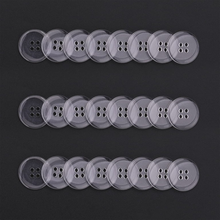 Clear sewing buttons deals