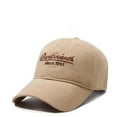 thumbnail image 4 of Baqcunre Baseball Cap Caps Men Women Fashion Baseball Cap Cotton Baseball Cap Spring And Summer Letters Embroidered Curved Brim Outdoor Travel Hat Womens Baseball Caps Sun Hats for Women, 4 of 9