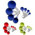 thumbnail image 2 of 8pcs/set Stainless Steel Handle Measuring Spoons Baking Cooking Scale Scoop, 2 of 4
