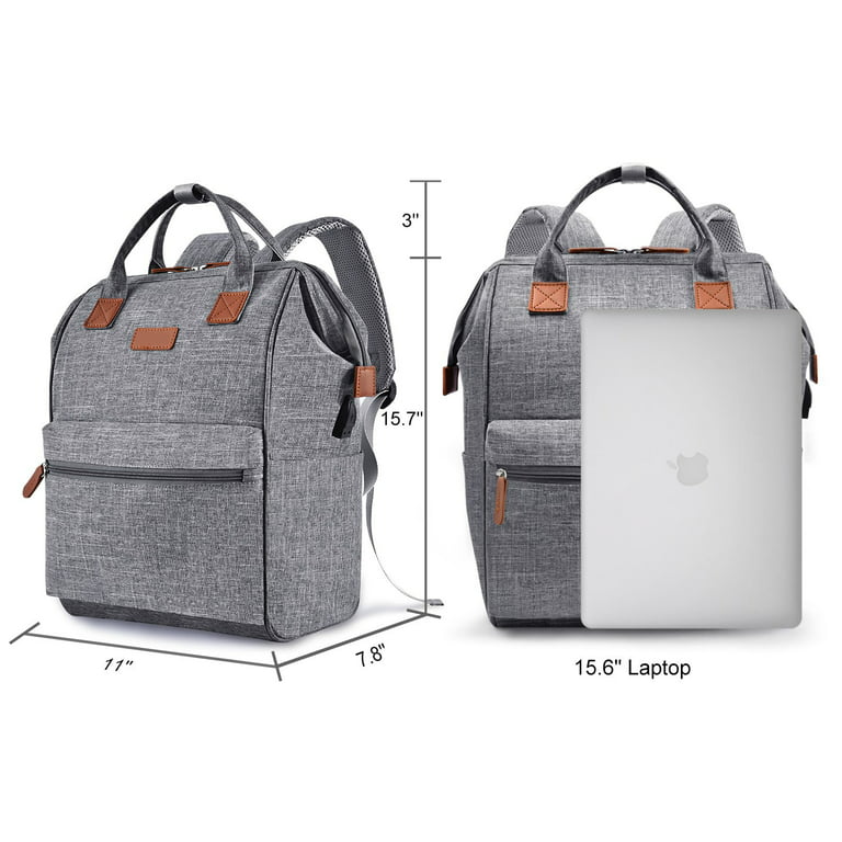  ETRONIK Lunch Backpack for Women, 15.6 inch Laptop