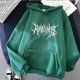 thumbnail image 3 of Sudadera de manga larga con capucha para mujer, ropa de calle informal con letras Punk de talla grande, Estilo Vintage, Ulzzang, gótico, de invierno, 3 of 3