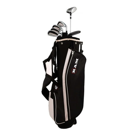 Ram Golf SGS Ladies Right Hand Golf Clubs Starter Set w/ Stand Bag -Steel (Best Golf Clubs For The Money 2019)