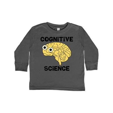 

Inktastic Cognitive Science Brain Gift Toddler Boy or Toddler Girl Long Sleeve T-Shirt
