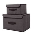 thumbnail image 2 of Boîte de Rangement Pliable Vêtements Bricoles Boîte de Rangement Portable avec Couvercle Boîte de Rangement Pliable, 2 of 6