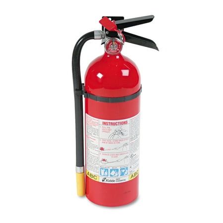 Kidde ProLine Pro 5 MP Fire Extinguisher, 3 A, 40 B:C, 195psi, 16.07h x 4.5 dia, (Best Household Fire Extinguisher)
