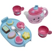 Toddler Toy Laugh & Learn Sweet Manners Tea Set with Music & Lights for Educational Pretend Play Kids Ages 18+ Months