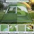 thumbnail image 6 of HOTEEL 8 Person Camping Tent,Family Tents Outdoor Canopy with Wheeled Bag,for Parties,Wedding,Backyard,Camping,Green, 6 of 9