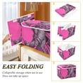 thumbnail image 4 of Foldable Fabric Storage Bin With Handle Collapsible Basket Box Storage With Lid Organizer The Soidler, 4 of 7