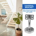 thumbnail image 5 of 2 PCS Grab Bars for Wall Hand Rail Hardware Armrest Bracket Villa Handrail, 5 of 8