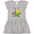 thumbnail image 3 of Inktastic Monarch butterfly caterpillar- cute baby insect Girls Toddler Dress, 3 of 5