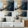 thumbnail image 4 of Designart Blue Cherry Blossom Branch I Canvas Wall Art, 4 of 5