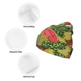 thumbnail image 3 of Zufioo Fruits Vegetables And Berries Print Adult Knitted Hat, Unisex Cuffed Brimless Ski Hat, Suitable for Autumn and Winter, 3 of 6