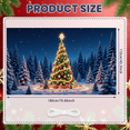thumbnail image 5 of Decorative Design Christmas Banner Festive Theme Holiday Banner for Christmas Celebration Winter Decoration Indoor Party, 5 of 9