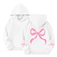 thumbnail image 2 of JUMEYU Girls Hoodie Hoodies for Teen Girls Trendy Cute Long Sleeve Print Sweatshirts Pullover Tops 5T 6T (White,5-6 Years), 2 of 7