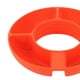 thumbnail image 2 of Vaso para beber 2 en 1, 4 compartimentos, silicona, reutilizable, para vaso de 40 oz (naranja), 2 of 8