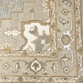 thumbnail image 2 of Alora Decor Makalu 3' x 5' Oriental Medallion Gray/Natural Hand-Tufted Area Rug, 2 of 3