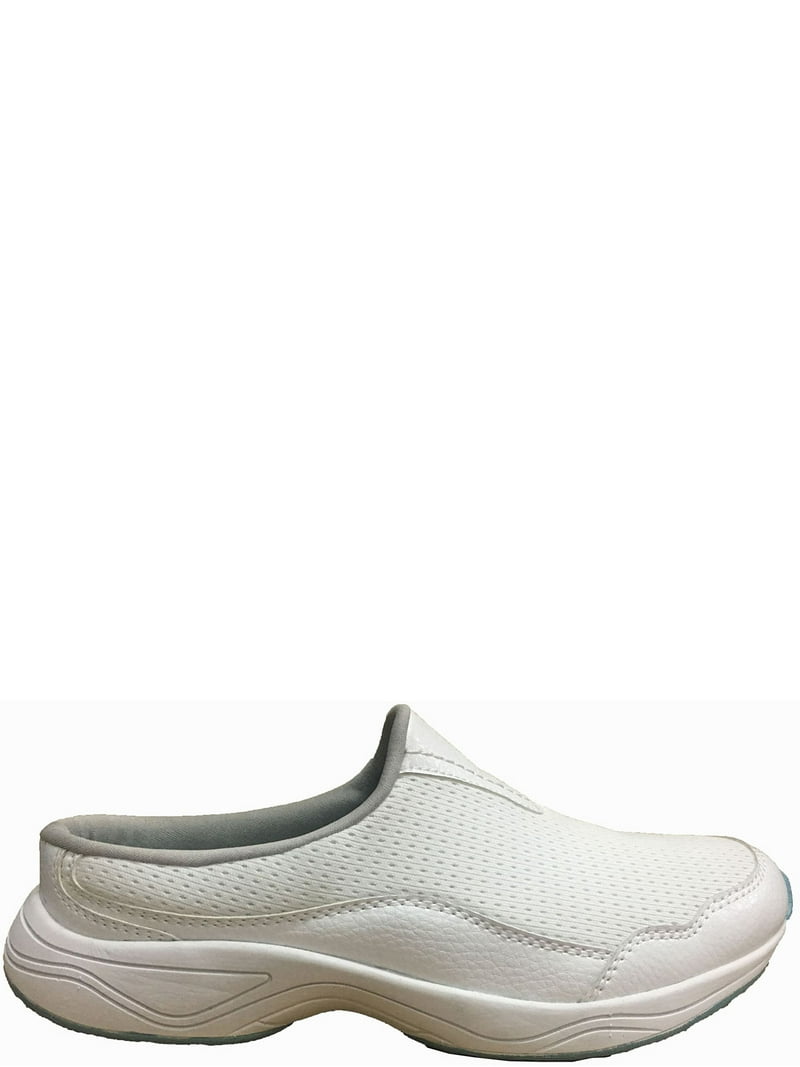 Athletic Works Women's Mule Slip-On Shoes with Memory Foam and
