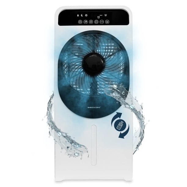 Ventilador de torre brisa fresca Misting Fan 80cm Con Ionizador Y Control Remoto Beckon