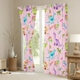 thumbnail image 3 of Manfei Colorful Cute Dinosaur Curtains Pack of 2 (42x84 Each),Jungle Animal Curtains Blackout,Hawaii Coconut Monstera Bedroom Curtains For Teens,Super Cozy Room Decor, 3 of 6