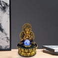 thumbnail image 4 of Estatuas de agua interior Perfecl Feng Shui Meditación LED, 4 of 7