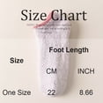 thumbnail image 4 of Fabrcox Fuzzy Slipper Socks, Unisex Thicken Plush Non Slip Winter Warm Casual Indoor Floor Socks for Home Sleeping (Light Gray), 4 of 6