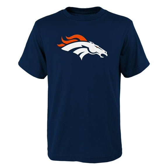 Youth Outerstuff Navy Denver Broncos Primary Logo T-Shirt