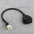 thumbnail image 4 of Cable Adaptador OBD2 De 6 Pines, Adaptador De Cable OBD Duradero Con Material ABS Para Parte De Motocicletas Sinnis Y Lexmoto Para Detección De Fallas, 4 of 7