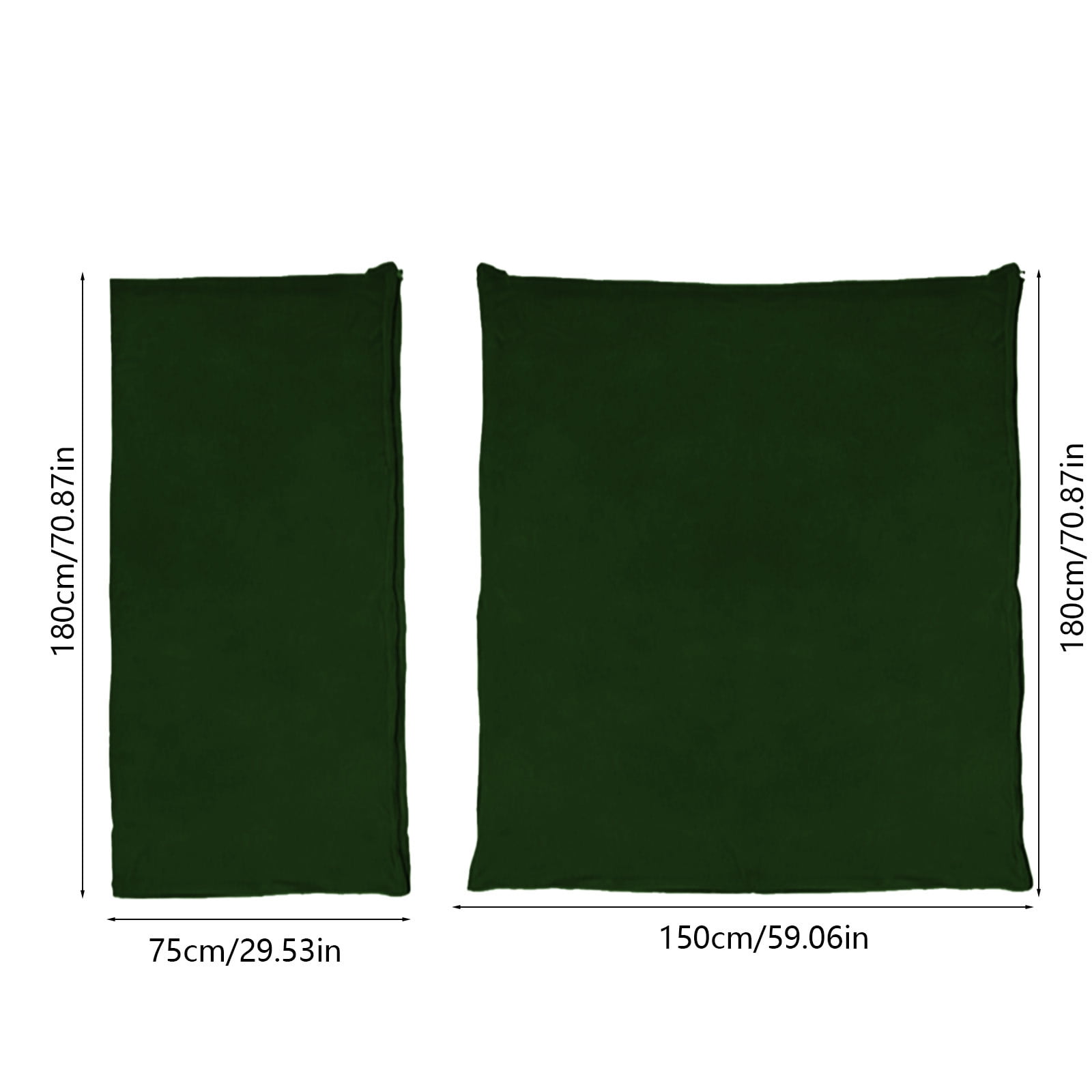 Camping Warm Weather Sleeping Bag, Soft Polyester Ripstop Adult Sleeping Bag, Spacious 75x180cm Thermal Sleeping Bag, Detachable Zippered Camping Bag with Storage Sack for Outdoor Camping Trips